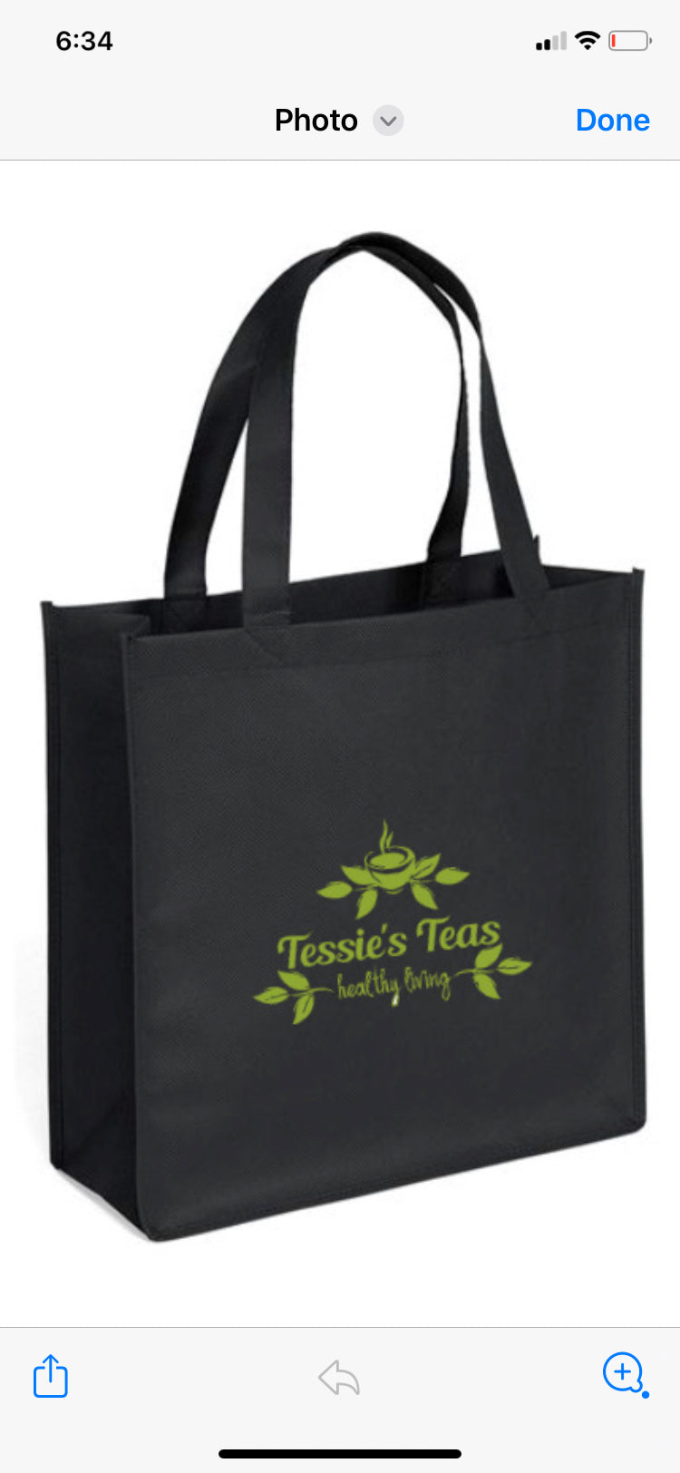 Black Friday Gift Tote Bag - Black Friday Tea Bundle Special