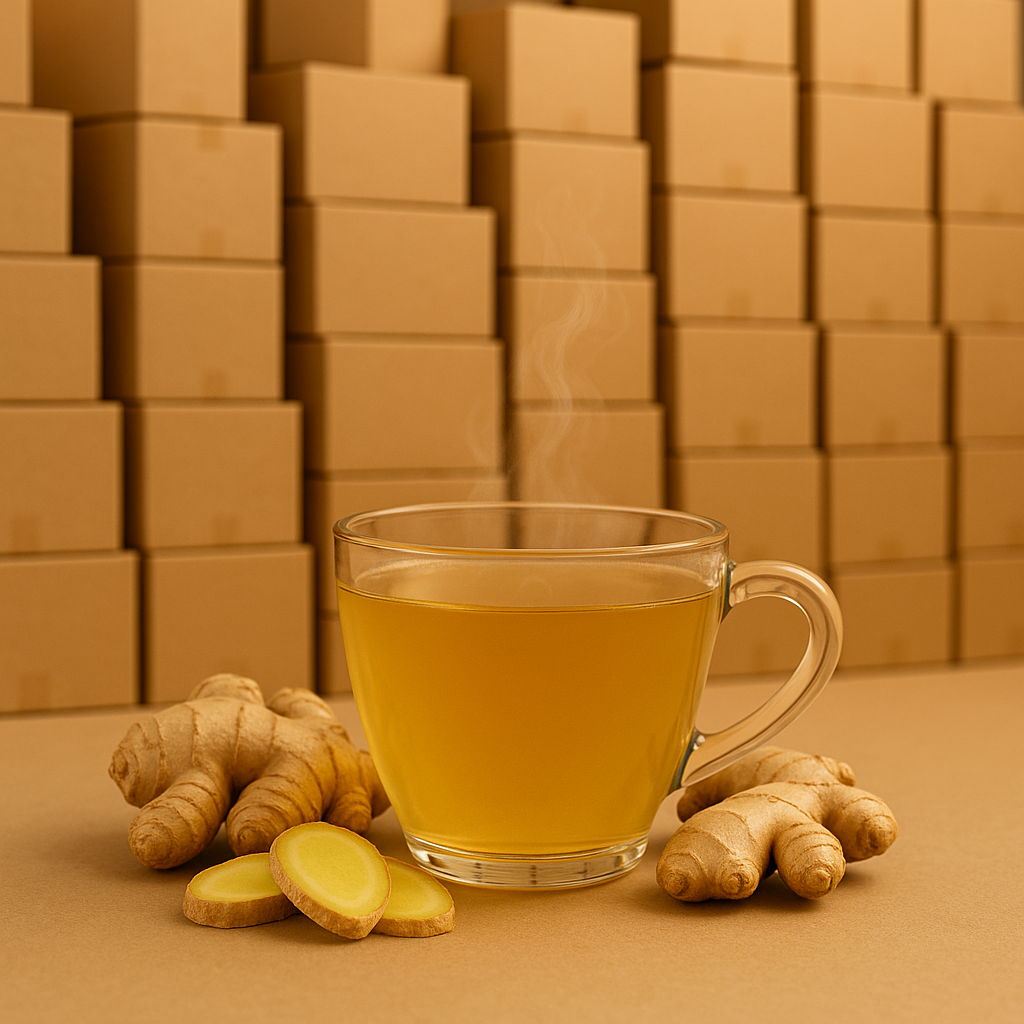 Ginger Tea Carton (Wholesale Only)